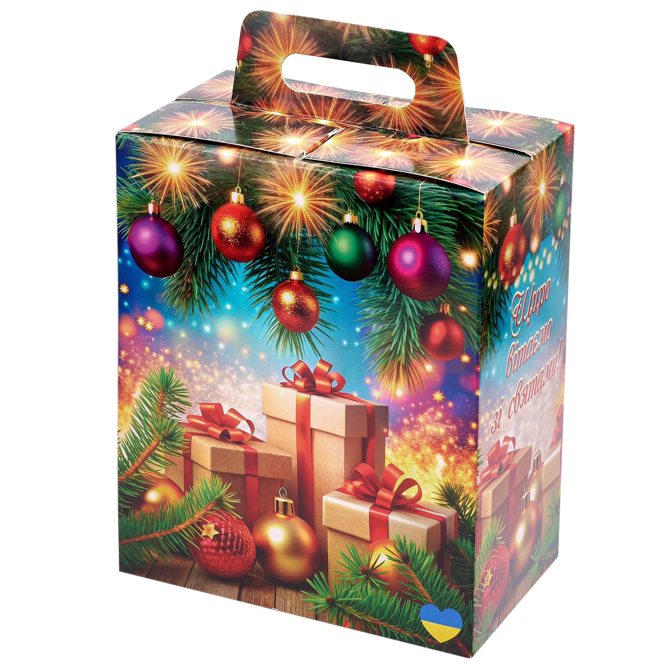 Солодкий новорічний подарунок №12, СВІТС ПЛЮС, 700 грам.